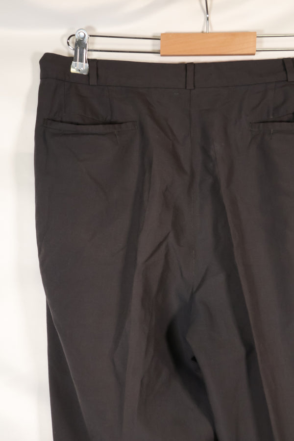 1960年代製　サイゴンテイラーメイド　ブラックサファリジャケット　パンツセット　