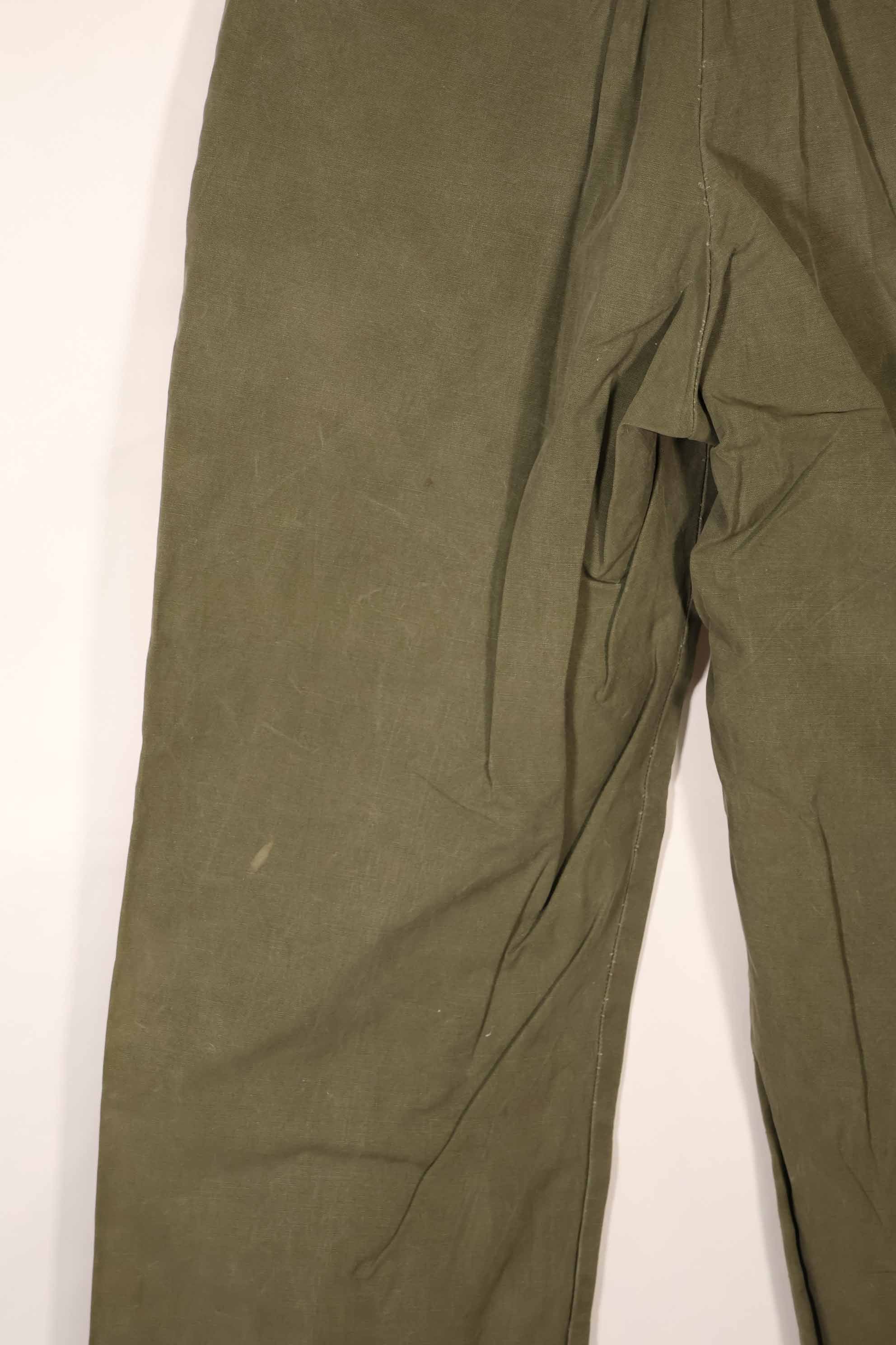 実物　1940年代　アメリカ陸軍　M45 コットンフィールドパンツ　中古品