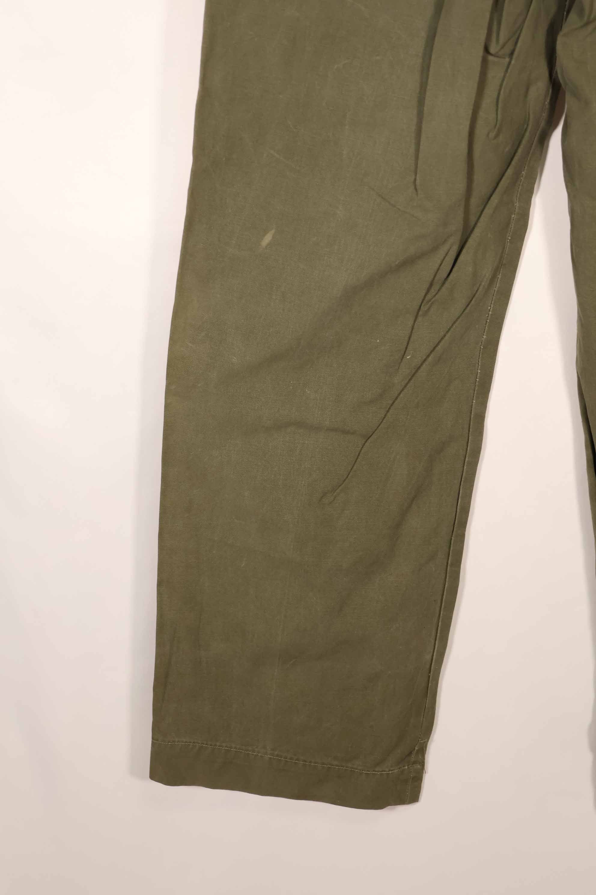 実物　1940年代　アメリカ陸軍　M45 コットンフィールドパンツ　中古品