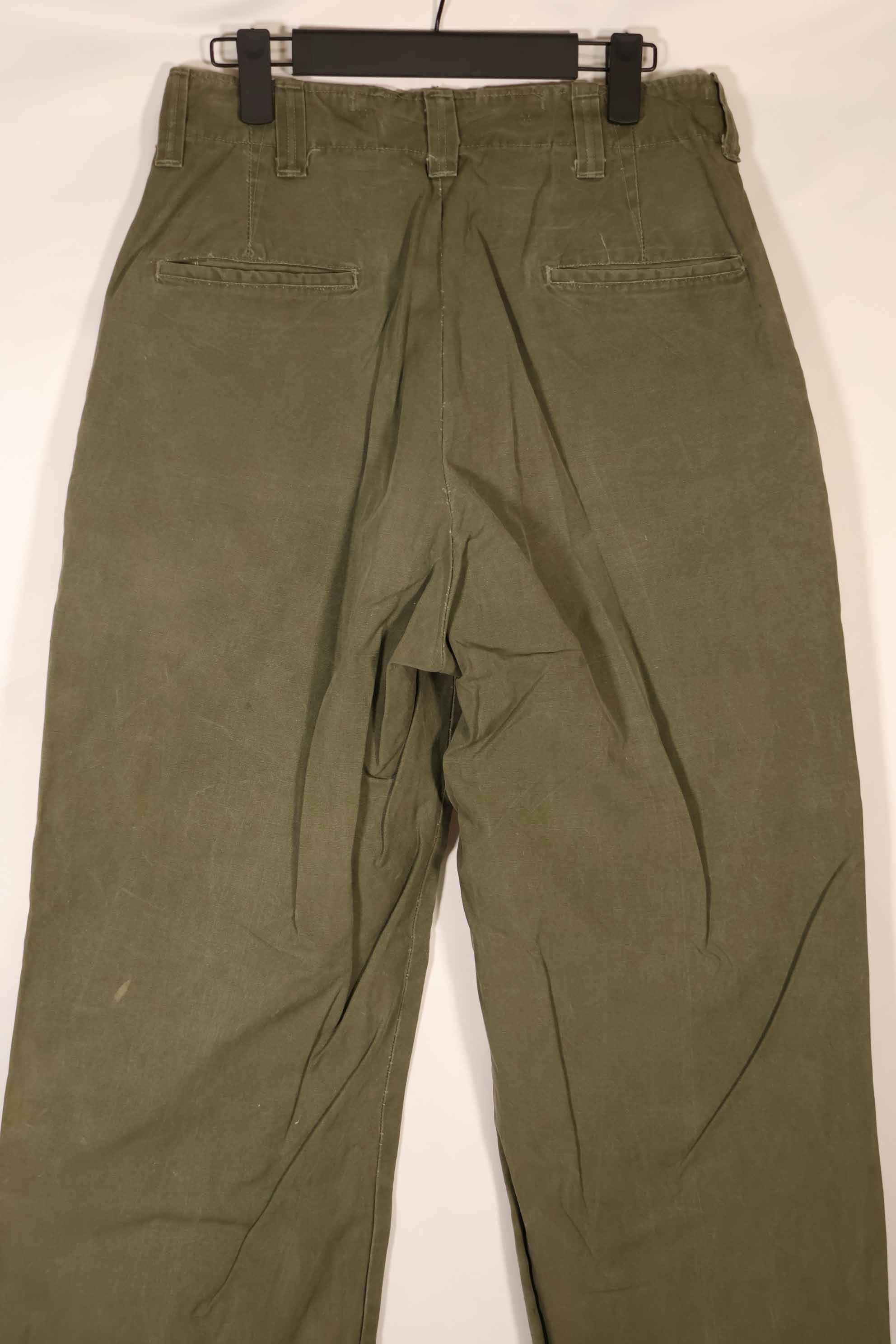 実物　1940年代　アメリカ陸軍　M45 コットンフィールドパンツ　中古品