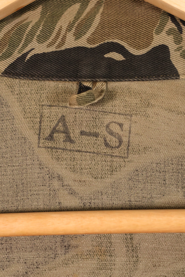 1960年代　シルバータイガー　A-S　タイガーストライプ　シャツ　パッチ付　通訳　中古品
