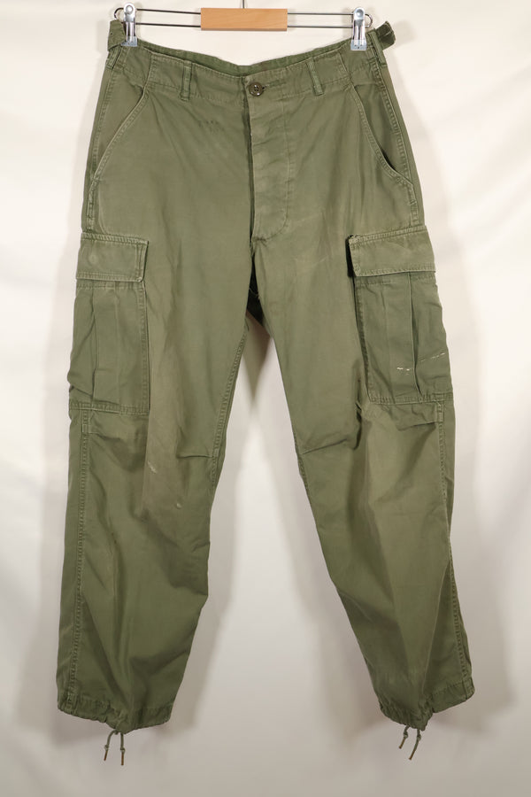 1960年代中盤　推定XS〜S　2nd Model ジャングルファティーグ　パンツ　中古品