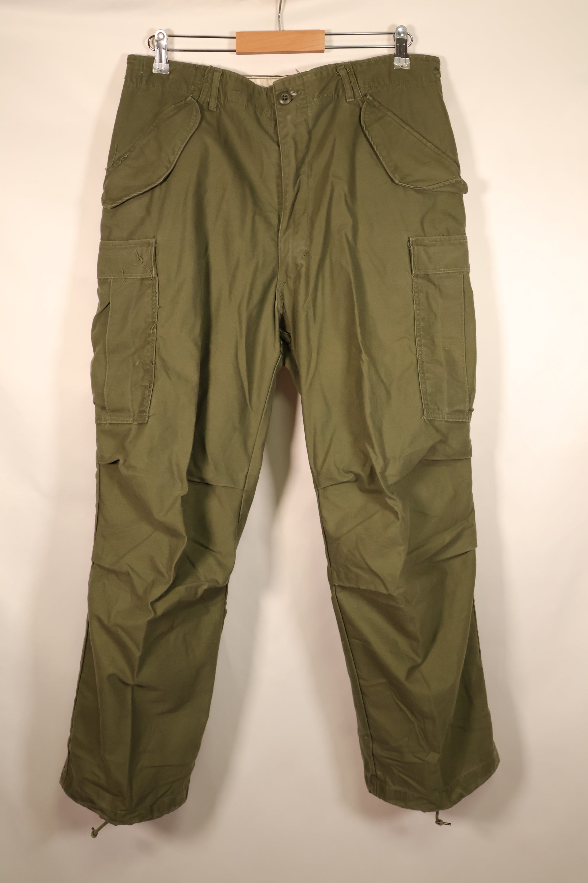 1967年契約　M-R　アメリカ軍　M-65 フィールドパンツ　初期個体　中古品