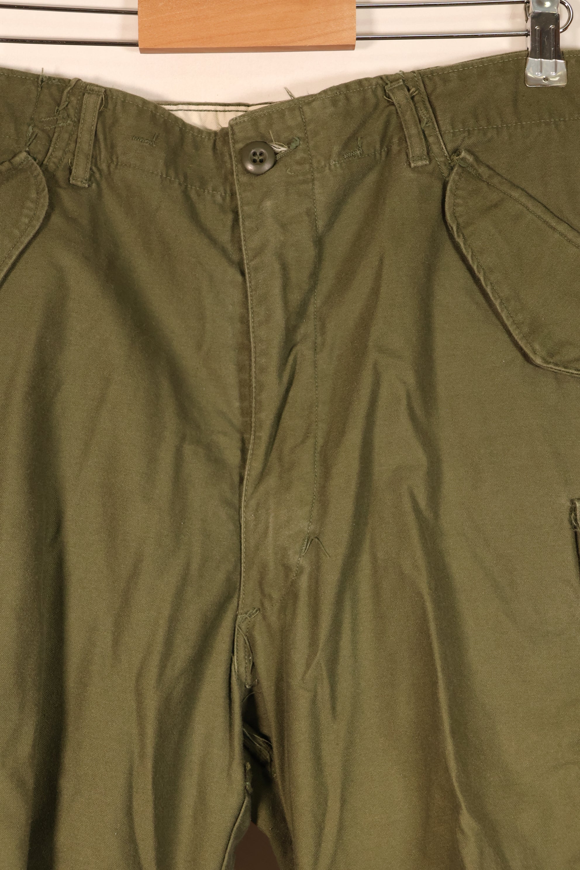 1967年契約　M-R　アメリカ軍　M-65 フィールドパンツ　初期個体　中古品