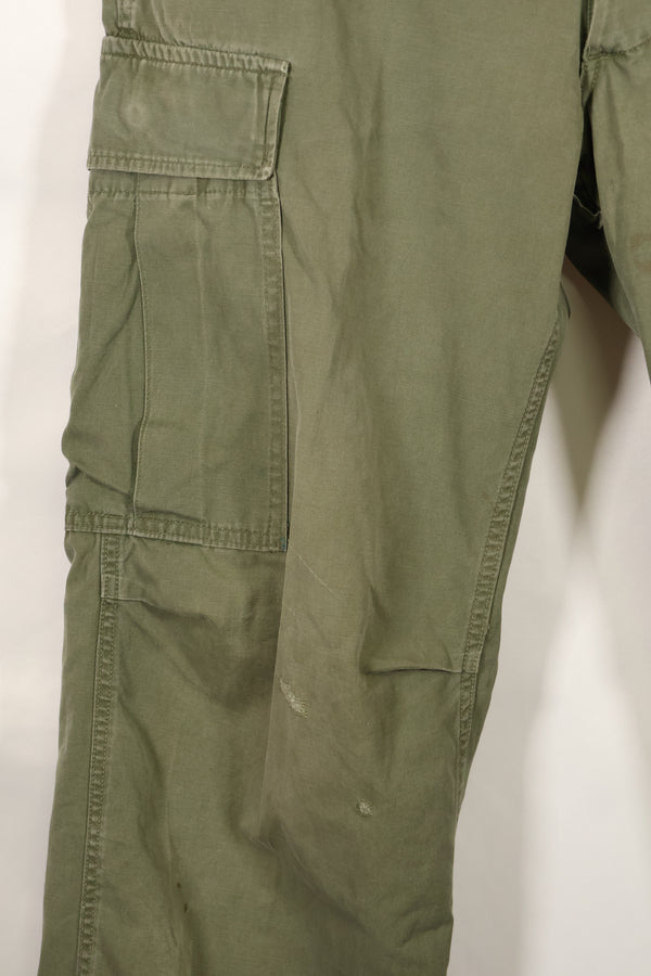 1960年代中盤　推定XS〜S　2nd Model ジャングルファティーグ　パンツ　中古品