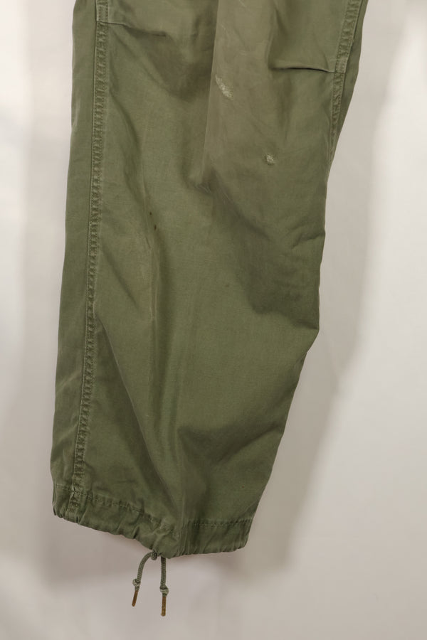 1960年代中盤　推定XS〜S　2nd Model ジャングルファティーグ　パンツ　中古品