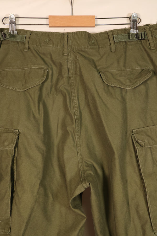 1967年契約　M-R　アメリカ軍　M-65 フィールドパンツ　初期個体　中古品