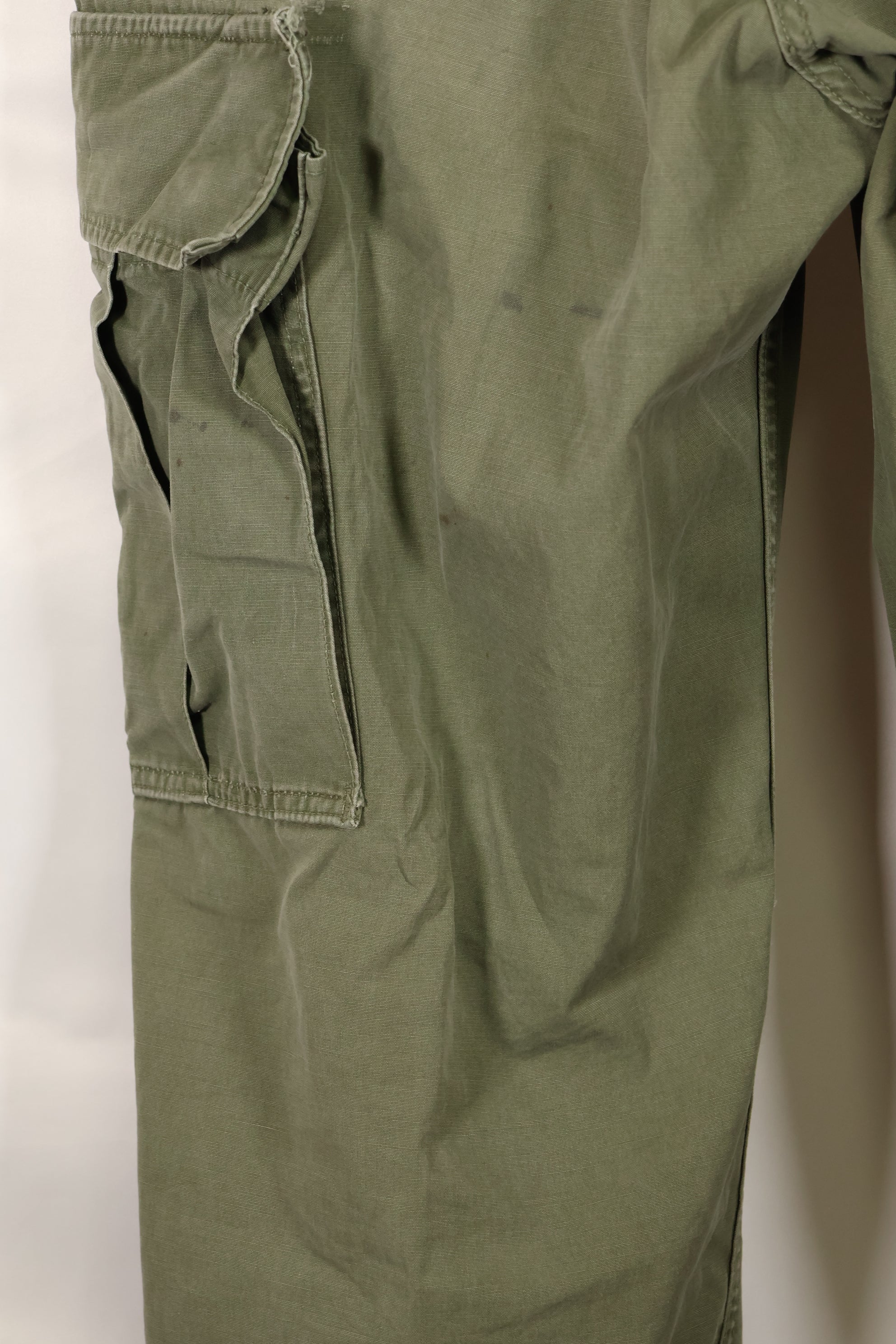 1960年代中盤　推定XS〜S　2nd Model ジャングルファティーグ　パンツ　中古品