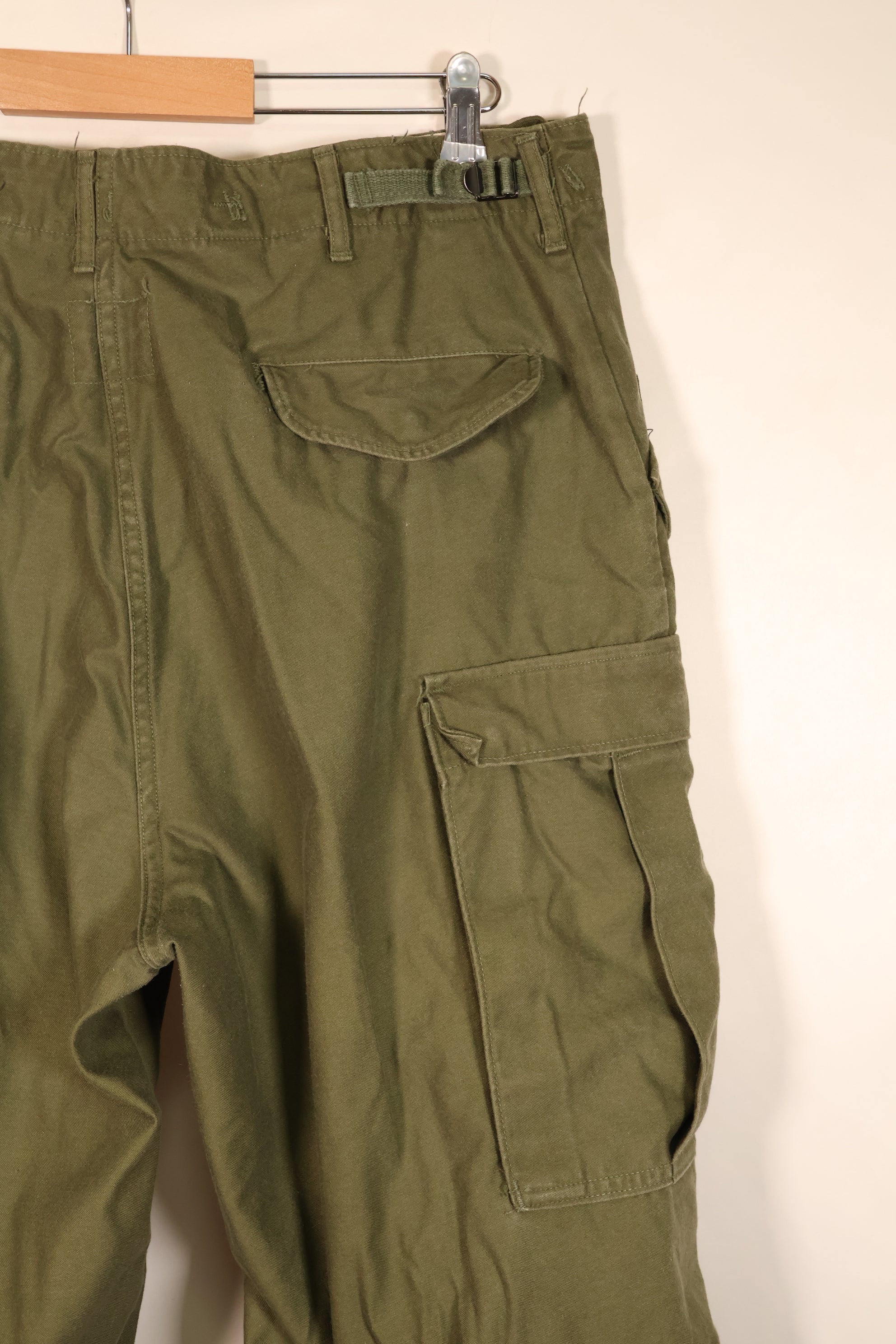 1967年契約　M-R　アメリカ軍　M-65 フィールドパンツ　初期個体　中古品