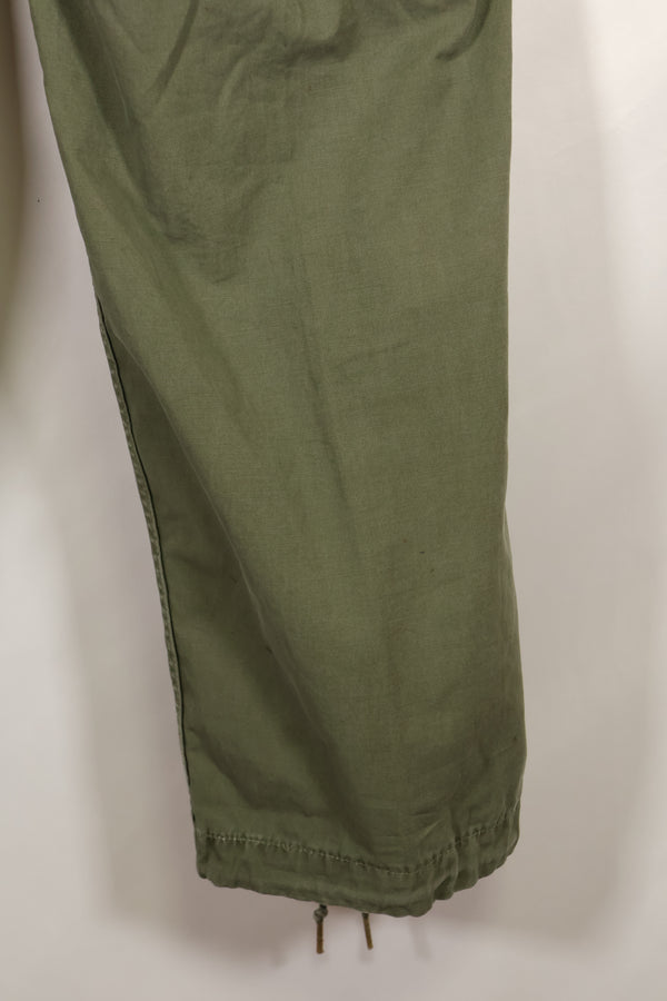 1960年代中盤　推定XS〜S　2nd Model ジャングルファティーグ　パンツ　中古品
