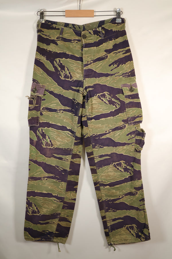 1960年代後半　ゴールドタイガー派生パターン　クラシックパターン　タイガーストライプ　パンツ　中古品