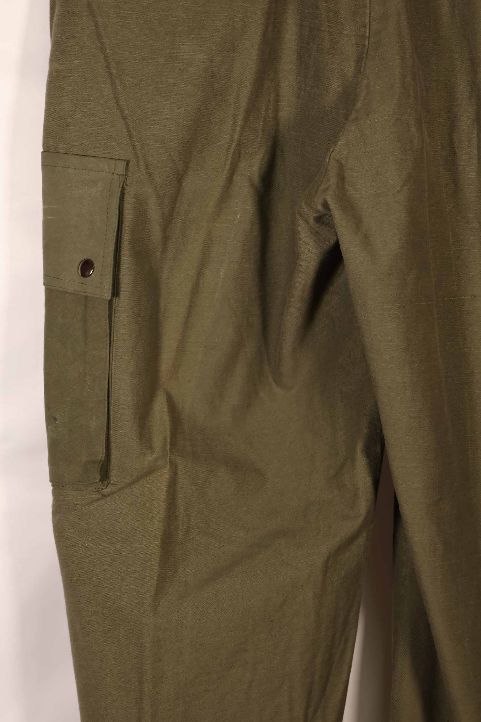 実物　1940〜50年代　アメリカ軍　M45　コットンフィールドパンツ　中古品