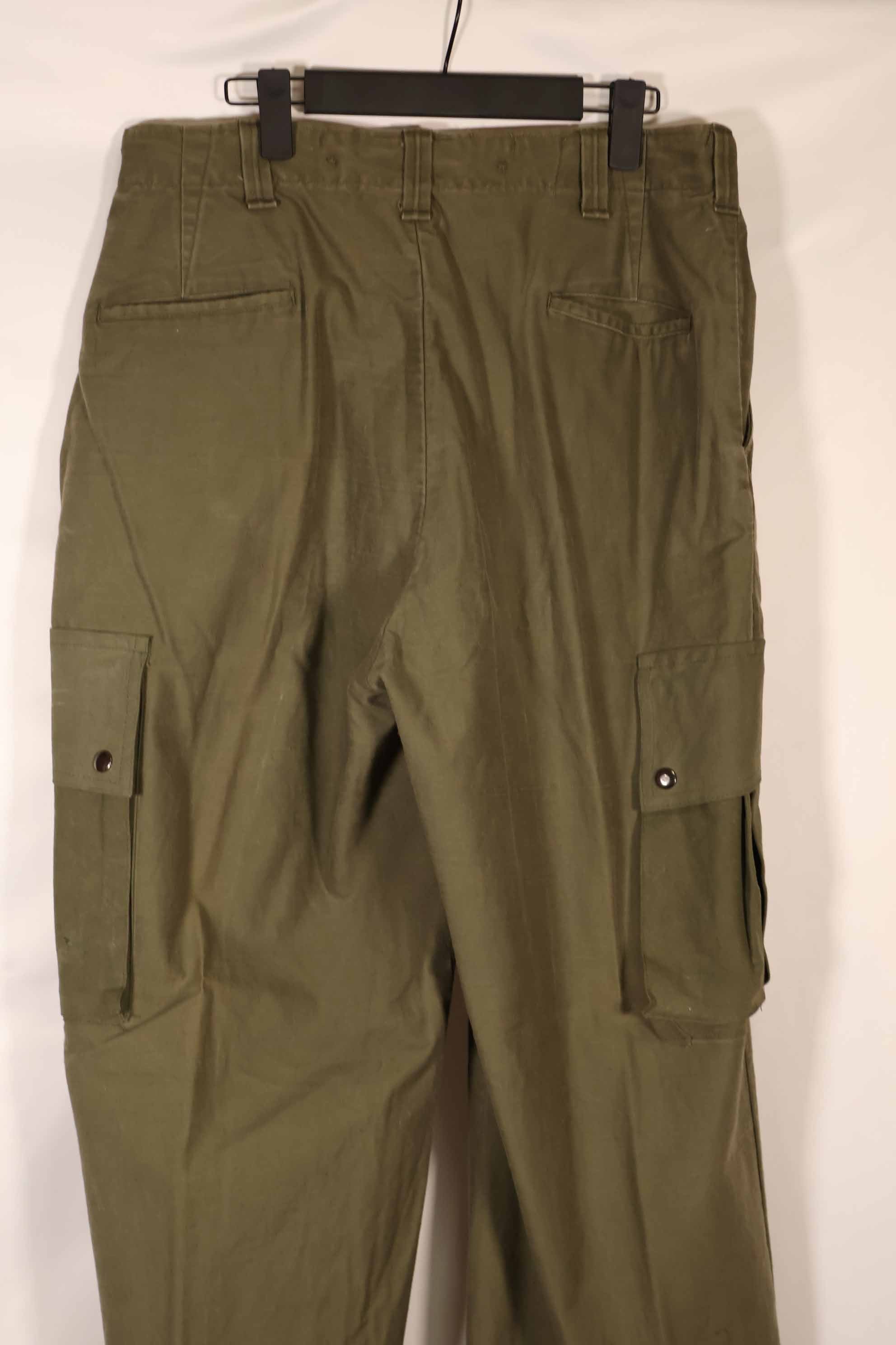 実物　1940〜50年代　アメリカ軍　M45　コットンフィールドパンツ　中古品