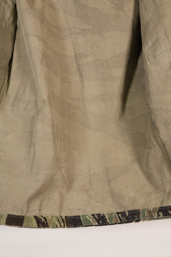 1960年代半　A-S　日本製　シルバータイガー　シャツ　タイガーストライプ　ローカル改造あり　中古品