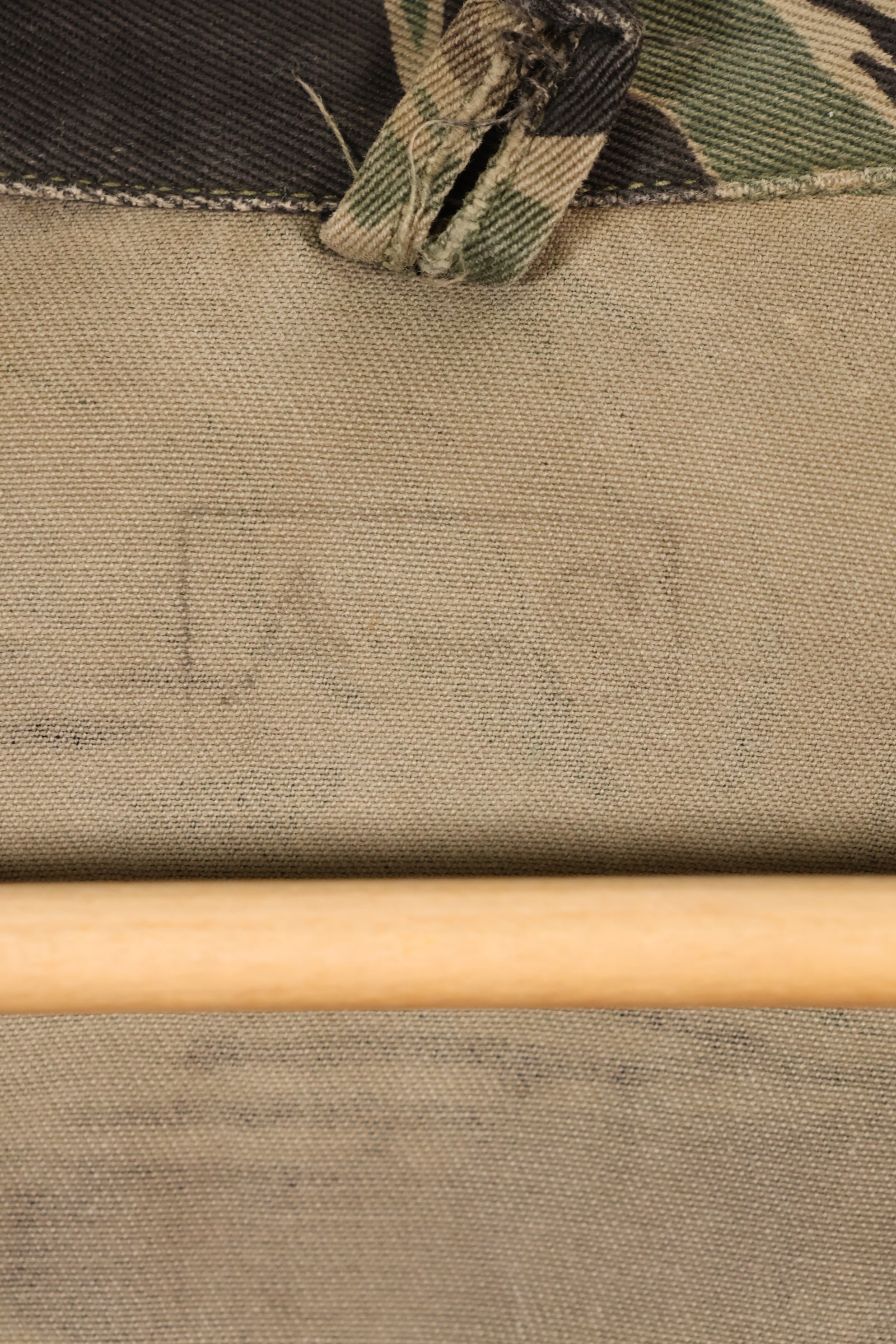 1960年代半　A-S　日本製　シルバータイガー　シャツ　タイガーストライプ　ローカル改造あり　中古品