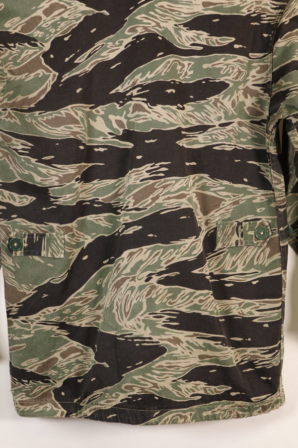 1960年代半　A-S　日本製　シルバータイガー　シャツ　タイガーストライプ　ローカル改造あり　中古品