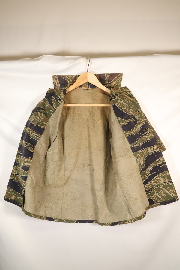 1960年代半　A-M　シルバータイガーシャツ　Asianカット　エポレット改造　中古品