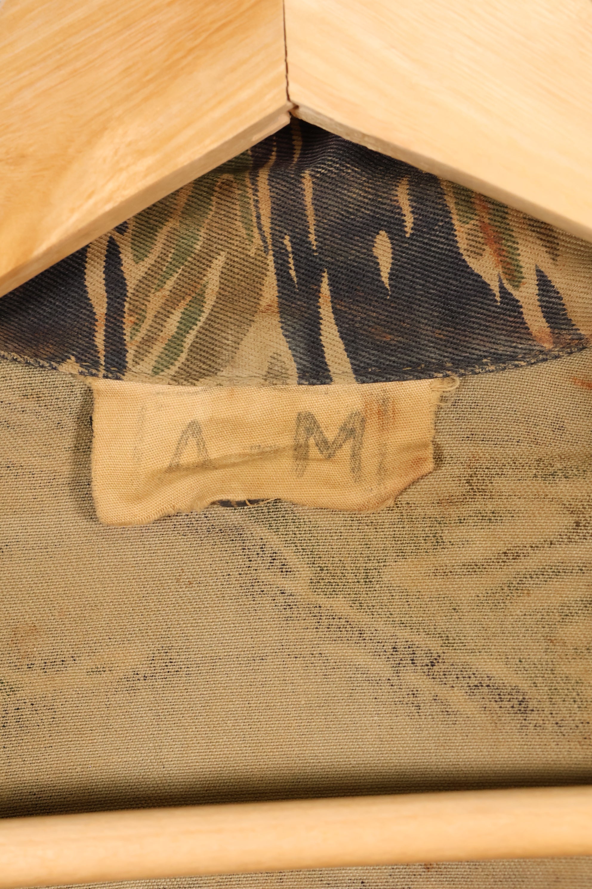 1960年代半　A-M　シルバータイガーシャツ　Asianカット　エポレット改造　中古品