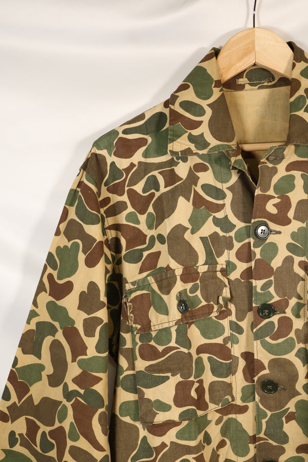 1970年代製造　沖縄製　ベオガム迷彩　ダックハンター　ハンティングシャツ　中古品