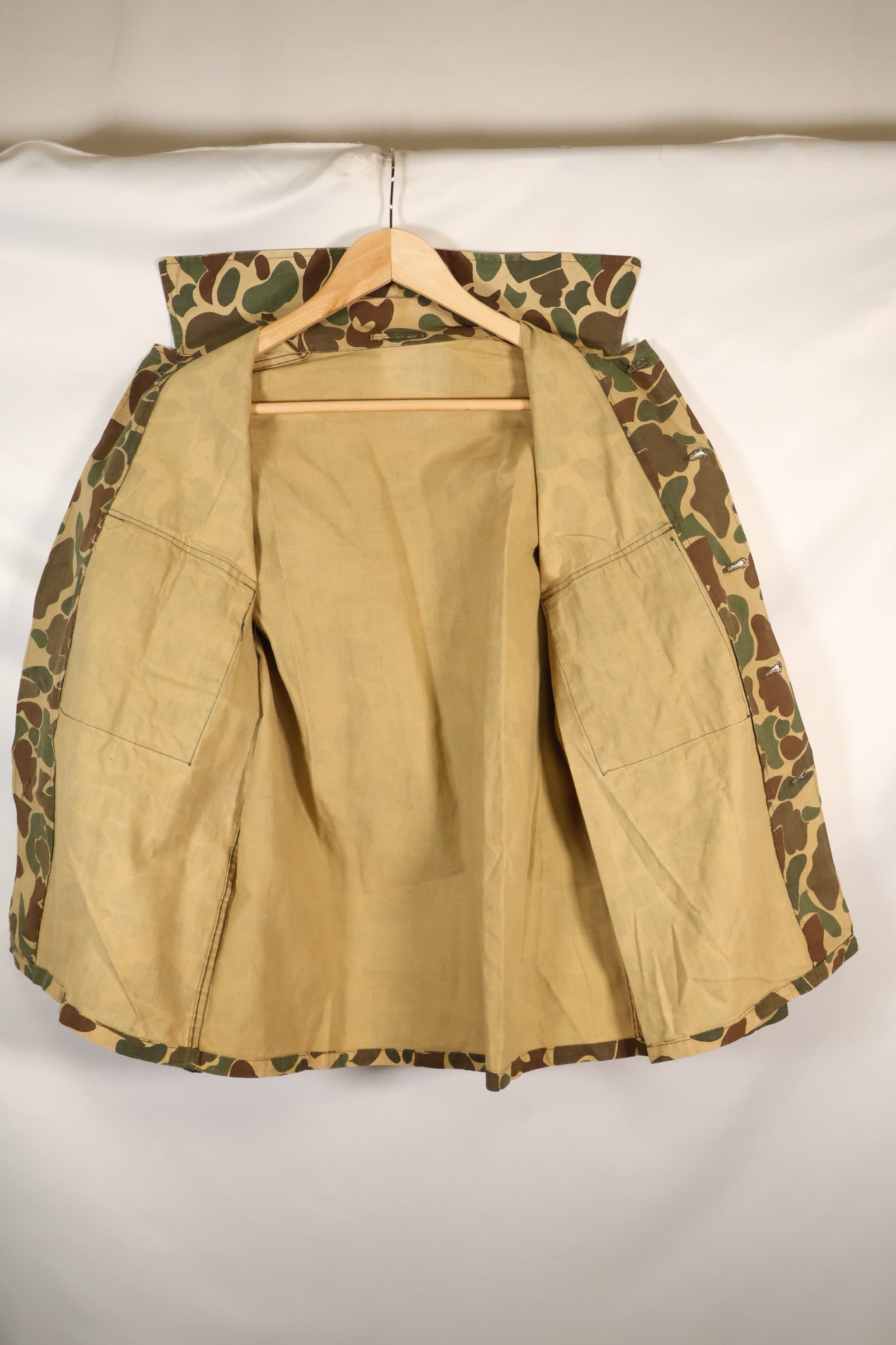1970年代製造　沖縄製　ベオガム迷彩　ダックハンター　ハンティングシャツ　中古品