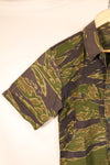 1970年代　実物生地　戦後縫製　VNMC　5th Model 南ベトナム海兵隊　タイガーストライプ　シャツ　中古品