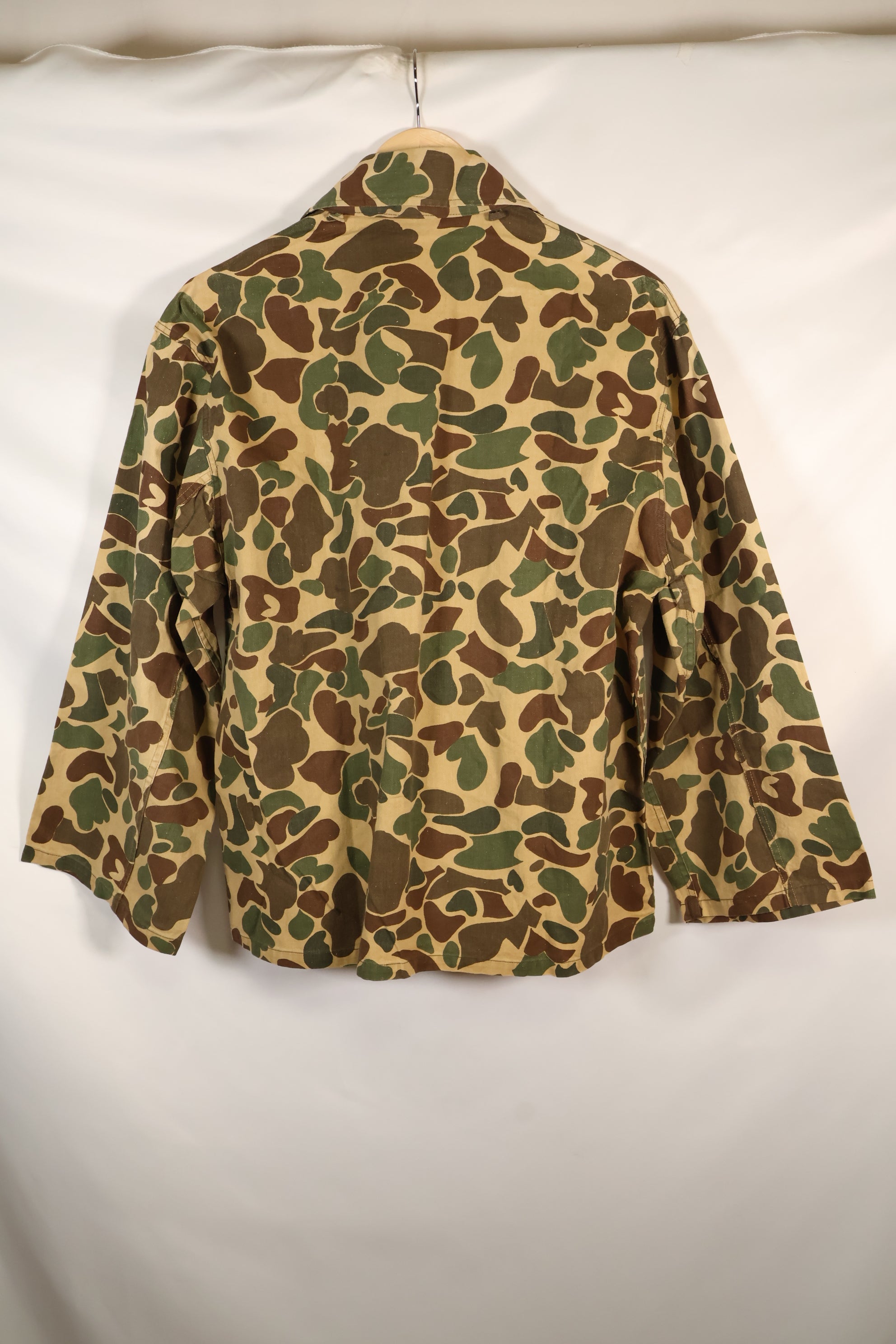 1970年代製造　沖縄製　ベオガム迷彩　ダックハンター　ハンティングシャツ　中古品