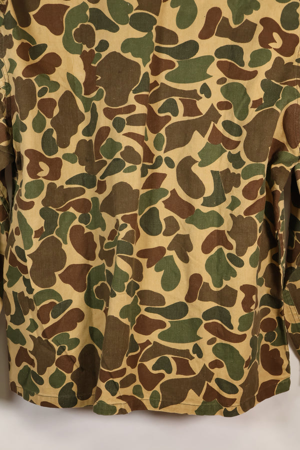 1970年代製造　沖縄製　ベオガム迷彩　ダックハンター　ハンティングシャツ　中古品