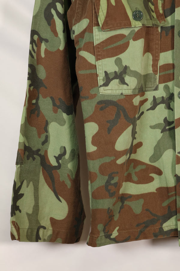 1960年代　南ベトナム　ARVN グリーンリーフ迷彩　シャツ　中古品