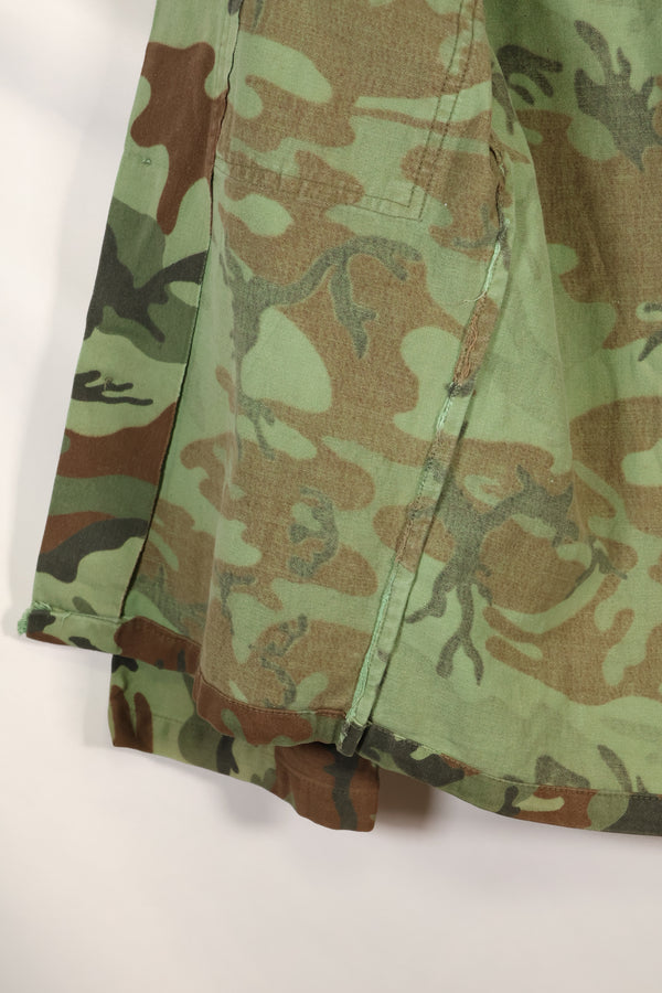 1960年代　南ベトナム　ARVN グリーンリーフ迷彩　シャツ　中古品
