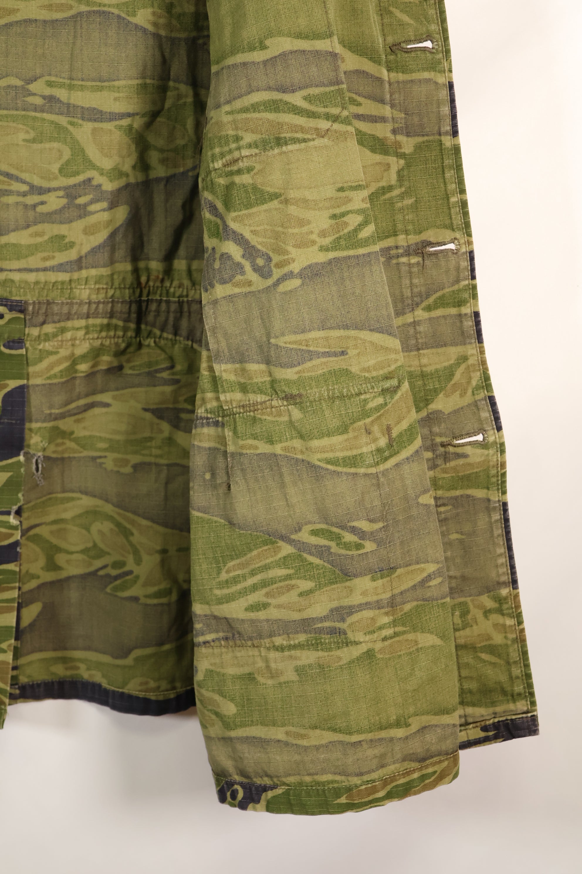 1970年代後半　VNMC 最後期パターン　タイガーストライプ　サファリジャケット　民間品　中古品