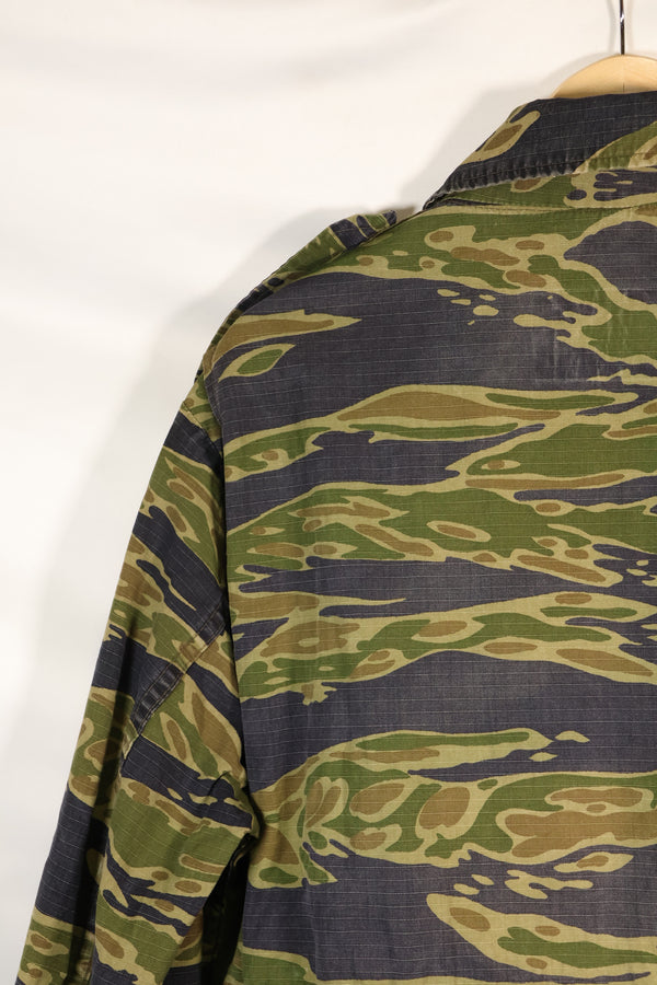 1970年代後半　VNMC 最後期パターン　タイガーストライプ　サファリジャケット　民間品　中古品