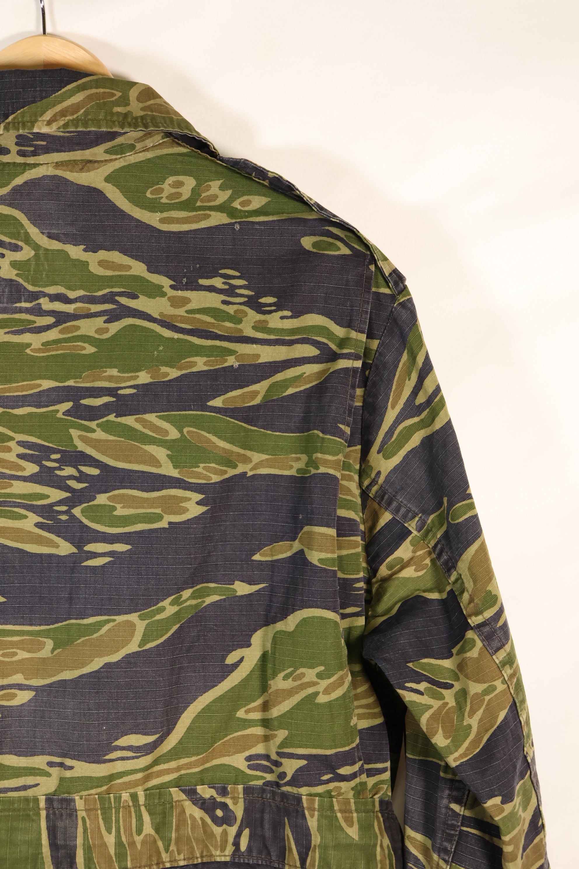 1970年代後半　VNMC 最後期パターン　タイガーストライプ　サファリジャケット　民間品　中古品