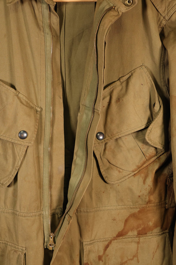 1940年代　40R　WWII　M42　ジャンプジャケット　ウエストベルトなし　汚れあり　中古品