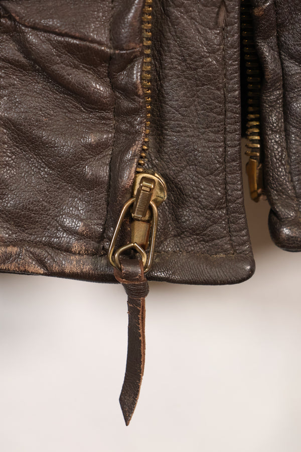 1960年〜64年頃契約　サイズ 42程度　アメリカ海軍　G-1　フライトジャケット　インターメディエイト　中古品