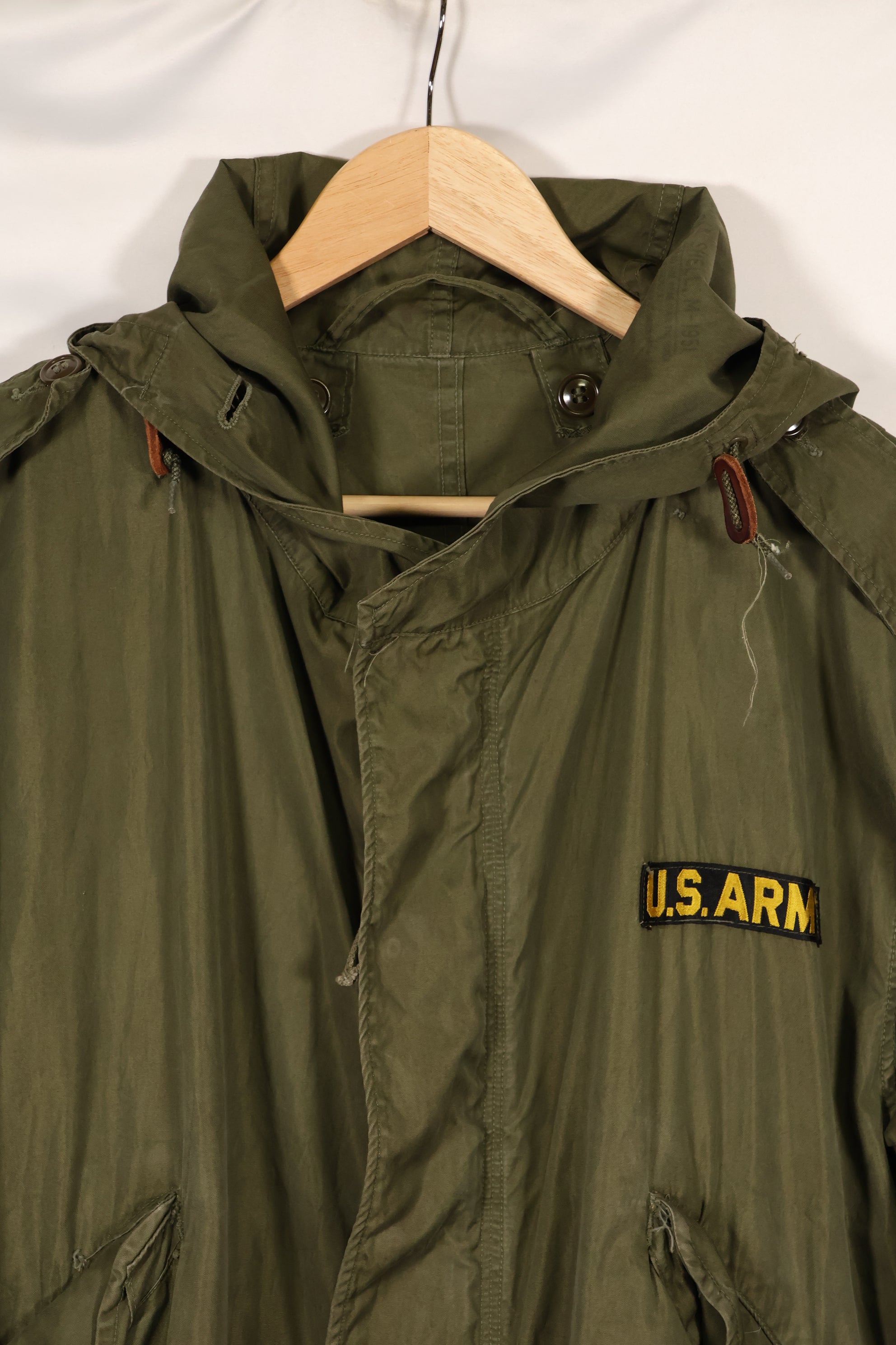 1950年代前半　MEDIUM アメリカ軍　M51　フィールドパーカー　シェルのみ　中古品