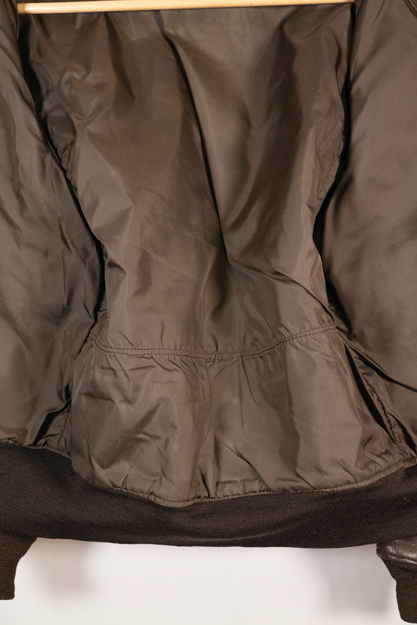 1960年〜64年頃契約　サイズ 42程度　アメリカ海軍　G-1　フライトジャケット　インターメディエイト　中古品