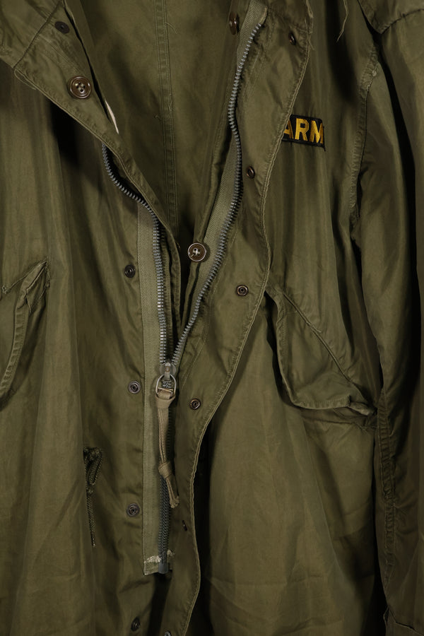 1950年代前半　MEDIUM アメリカ軍　M51　フィールドパーカー　シェルのみ　中古品