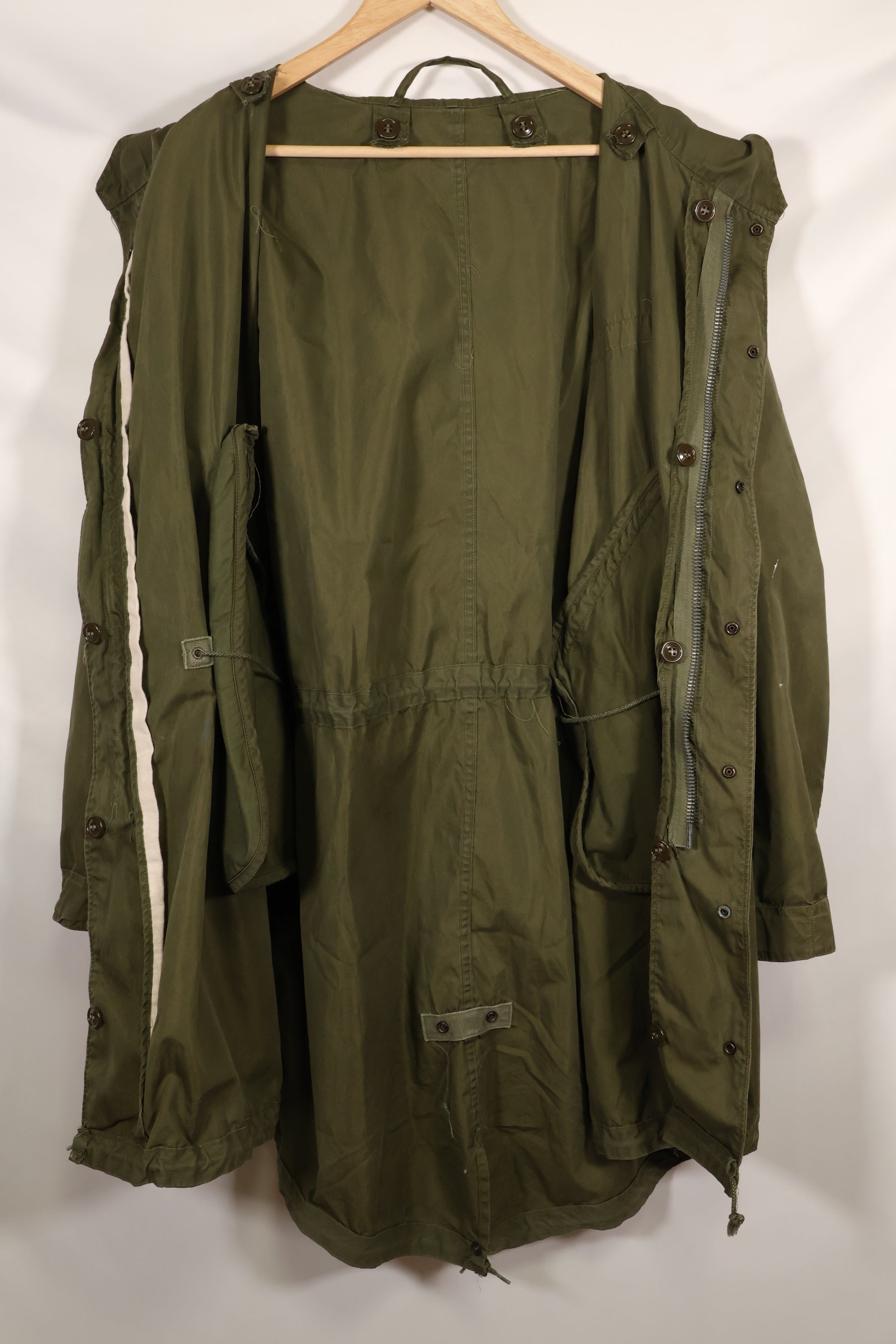 1950年代前半　MEDIUM アメリカ軍　M51　フィールドパーカー　シェルのみ　中古品