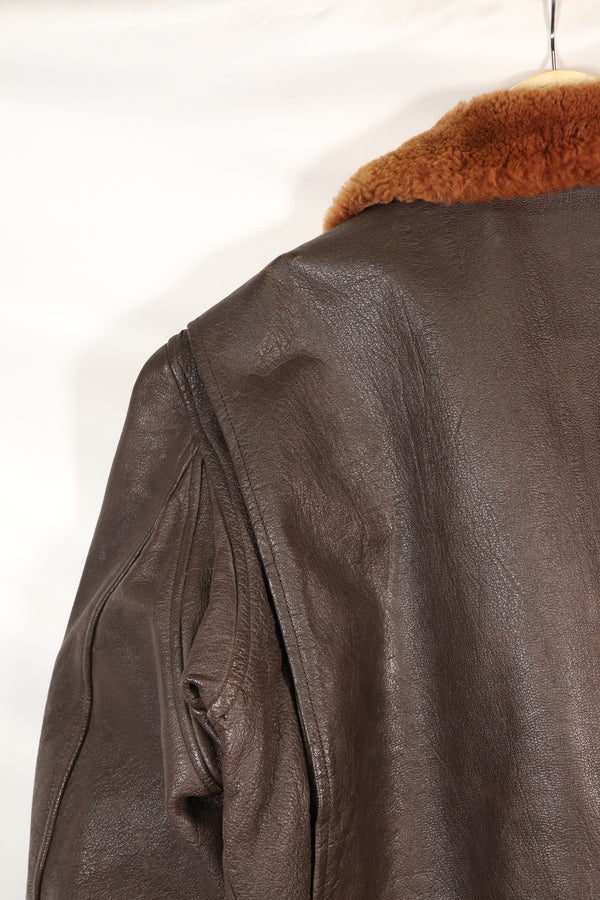 1960年〜64年頃契約　サイズ 42程度　アメリカ海軍　G-1　フライトジャケット　インターメディエイト　中古品