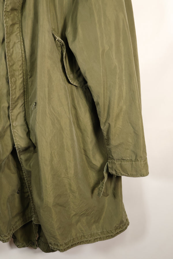 1950年代前半　X-LARGE　アメリカ軍　M51　フィールドパーカー ライナーセット　フィッシュテイルパーカー　中古　