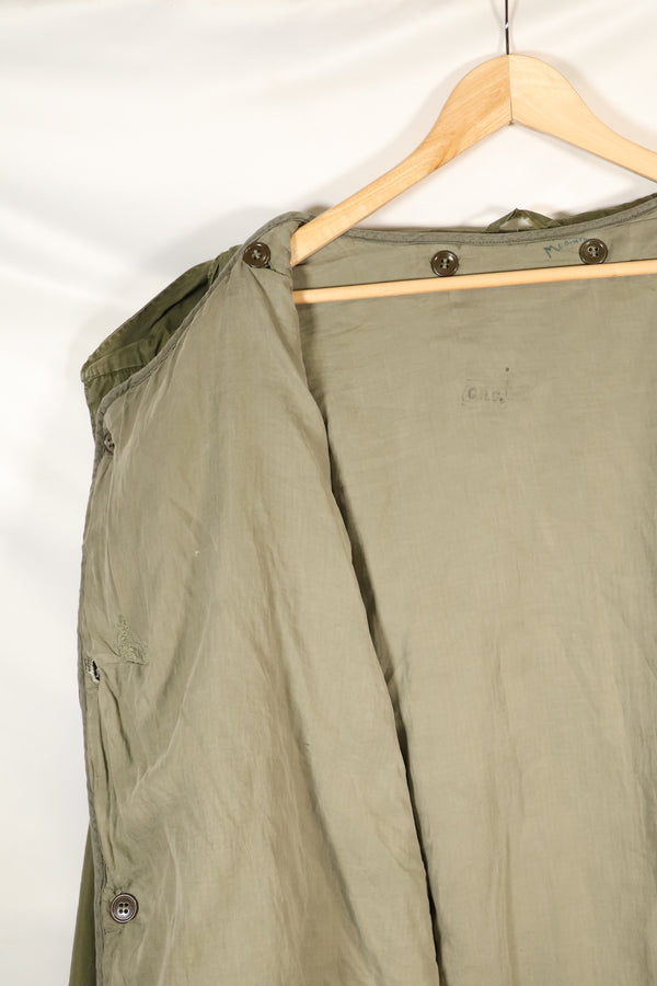 1950年代前半　X-LARGE　アメリカ軍　M51　フィールドパーカー ライナーセット　フィッシュテイルパーカー　中古　