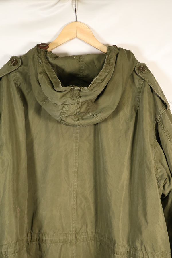 1950年代前半　X-LARGE　アメリカ軍　M51　フィールドパーカー ライナーセット　フィッシュテイルパーカー　中古　