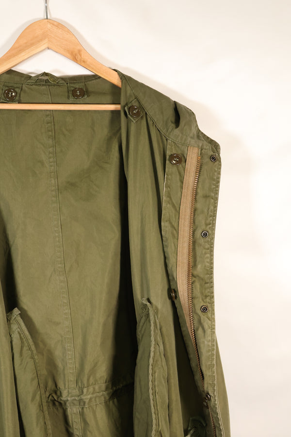 1950年代前半　X-LARGE　アメリカ軍　M51　フィールドパーカー ライナーセット　フィッシュテイルパーカー　中古　