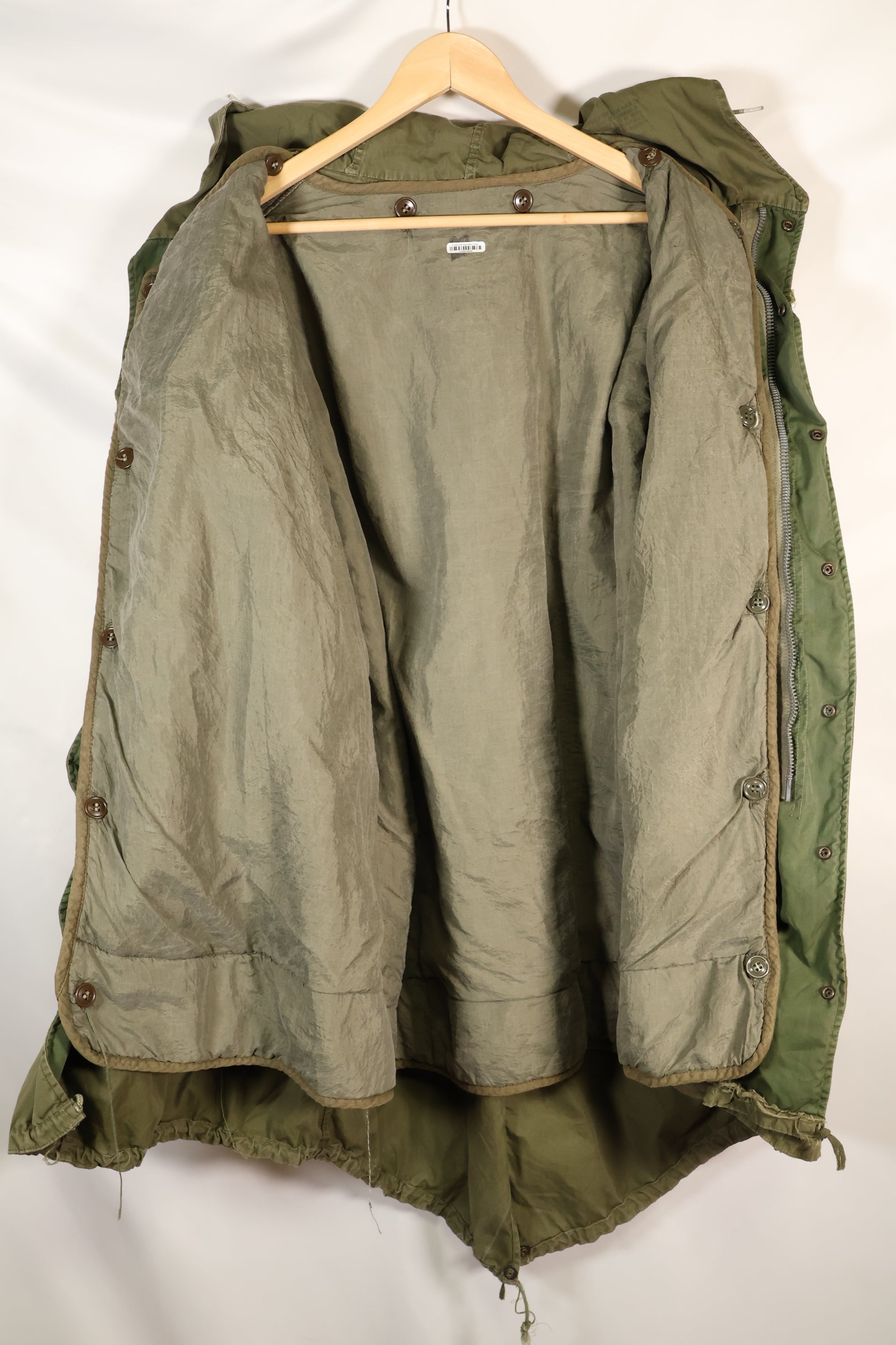 1950年代前半　SMALL　M51フィールドパーカー　ライナーセット　モッズコート　中古品