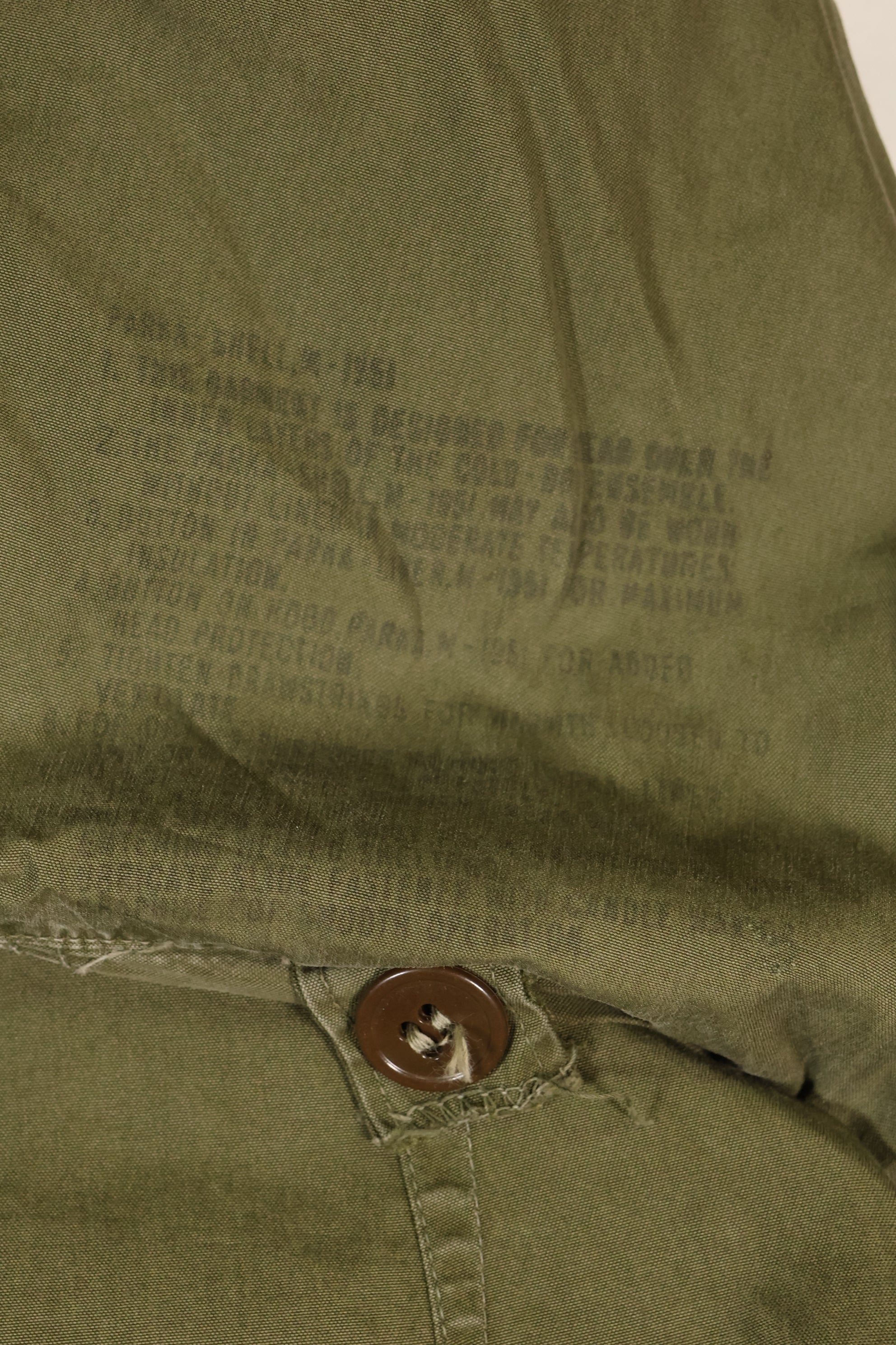 1950年代前半　SMALL　M51フィールドパーカー　ライナーセット　モッズコート　中古品