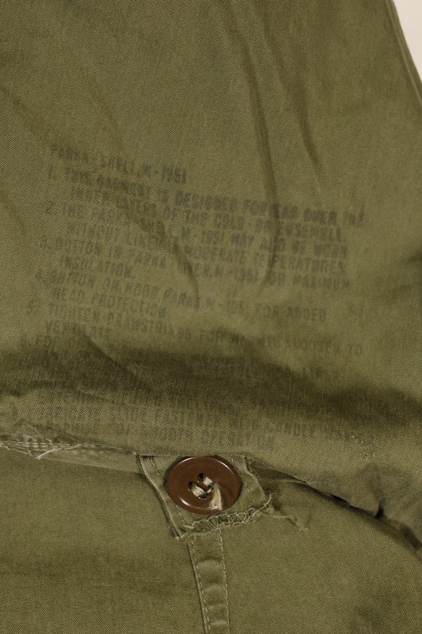 1950年代前半　SMALL　M51フィールドパーカー　ライナーセット　モッズコート　中古品