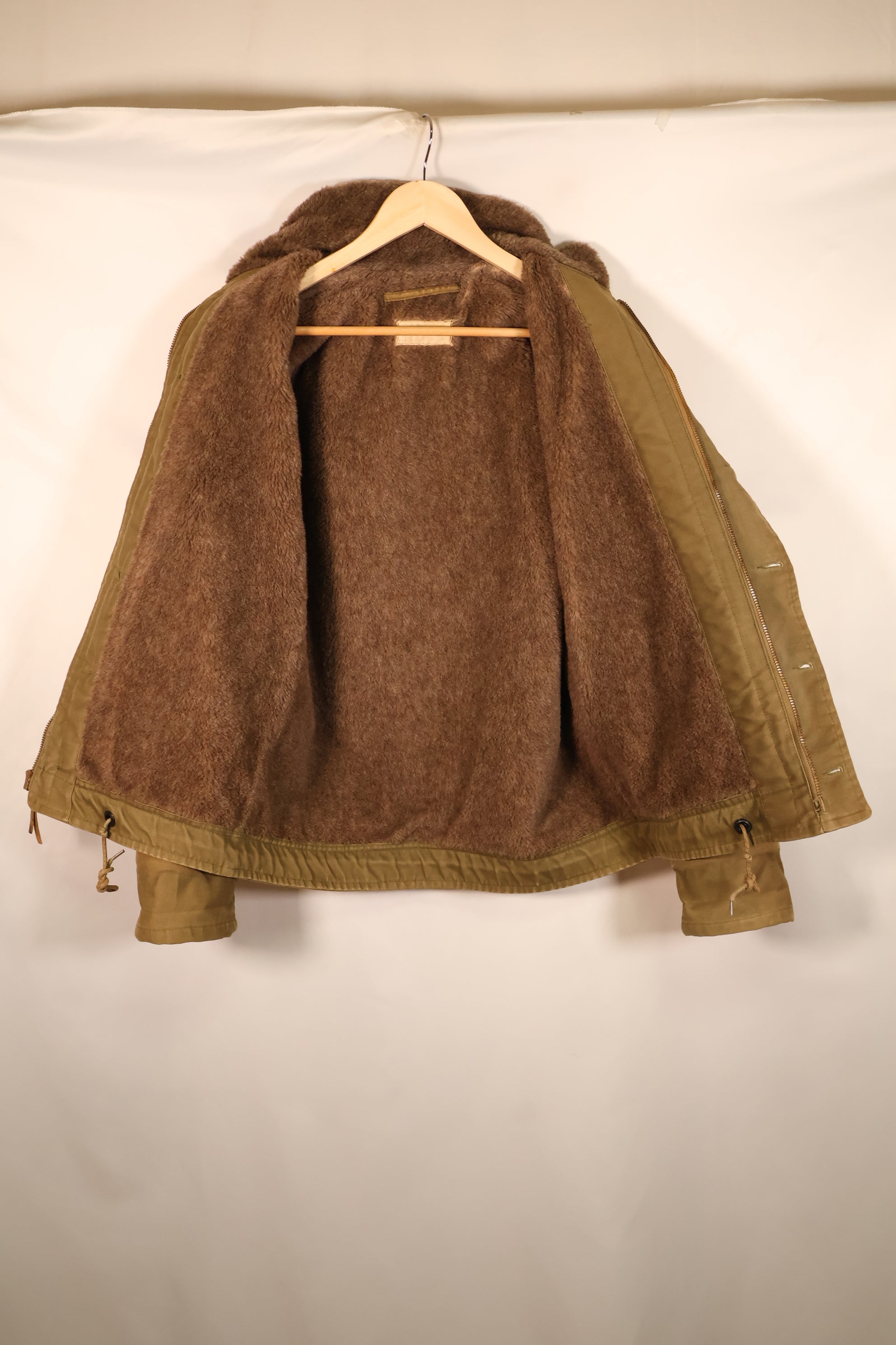 1950年代ロット　サイズ36~38程度　アメリカ海軍　N-1　デッキジャケット　CVA-62　中古品