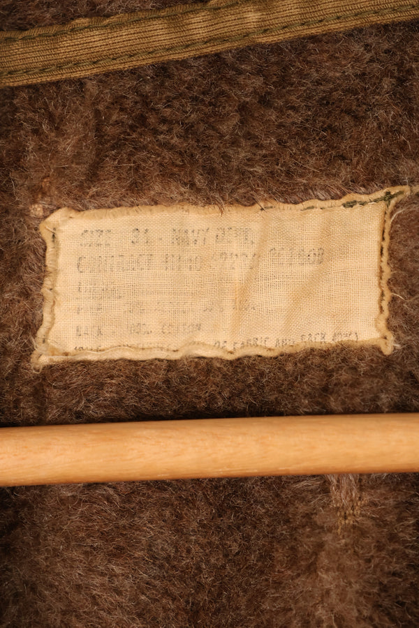 1950年代ロット　サイズ36~38程度　アメリカ海軍　N-1　デッキジャケット　CVA-62　中古品