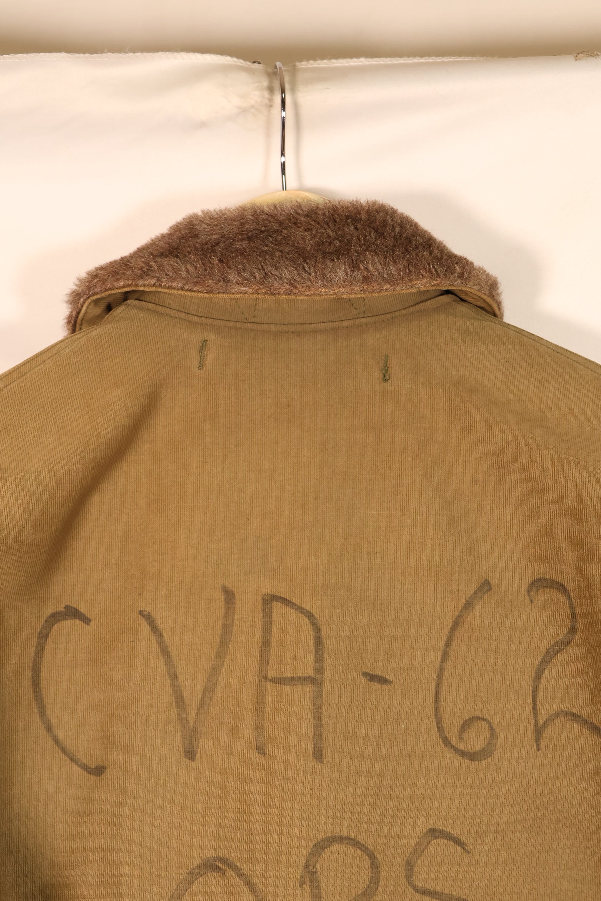 1950年代ロット　サイズ36~38程度　アメリカ海軍　N-1　デッキジャケット　CVA-62　中古品