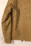 1950年代ロット　サイズ36~38程度　アメリカ海軍　N-1　デッキジャケット　CVA-62　中古品